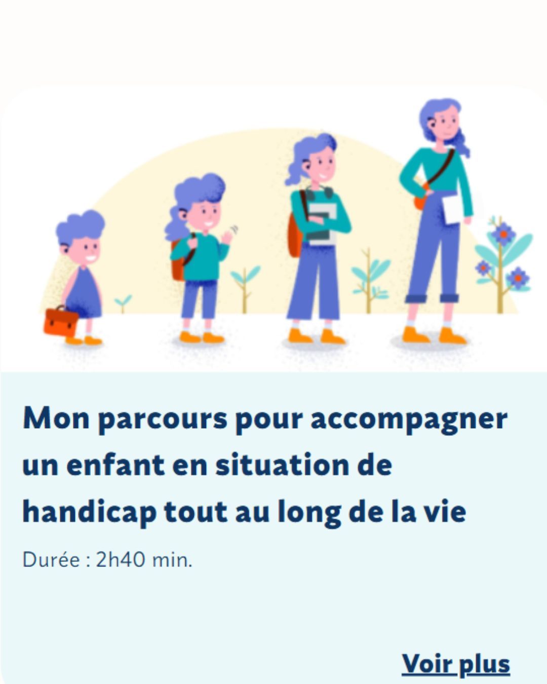 Formation accompagner mon enfant en situation de handicap