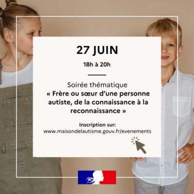 conférence frère ou sœur d'une personne autiste