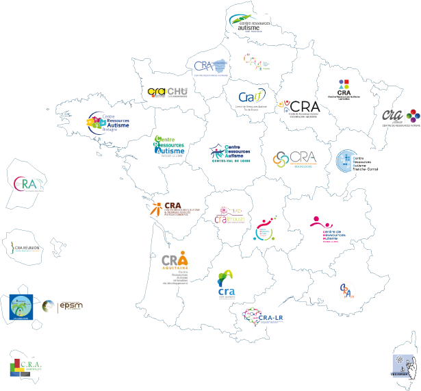 Carte des CRA